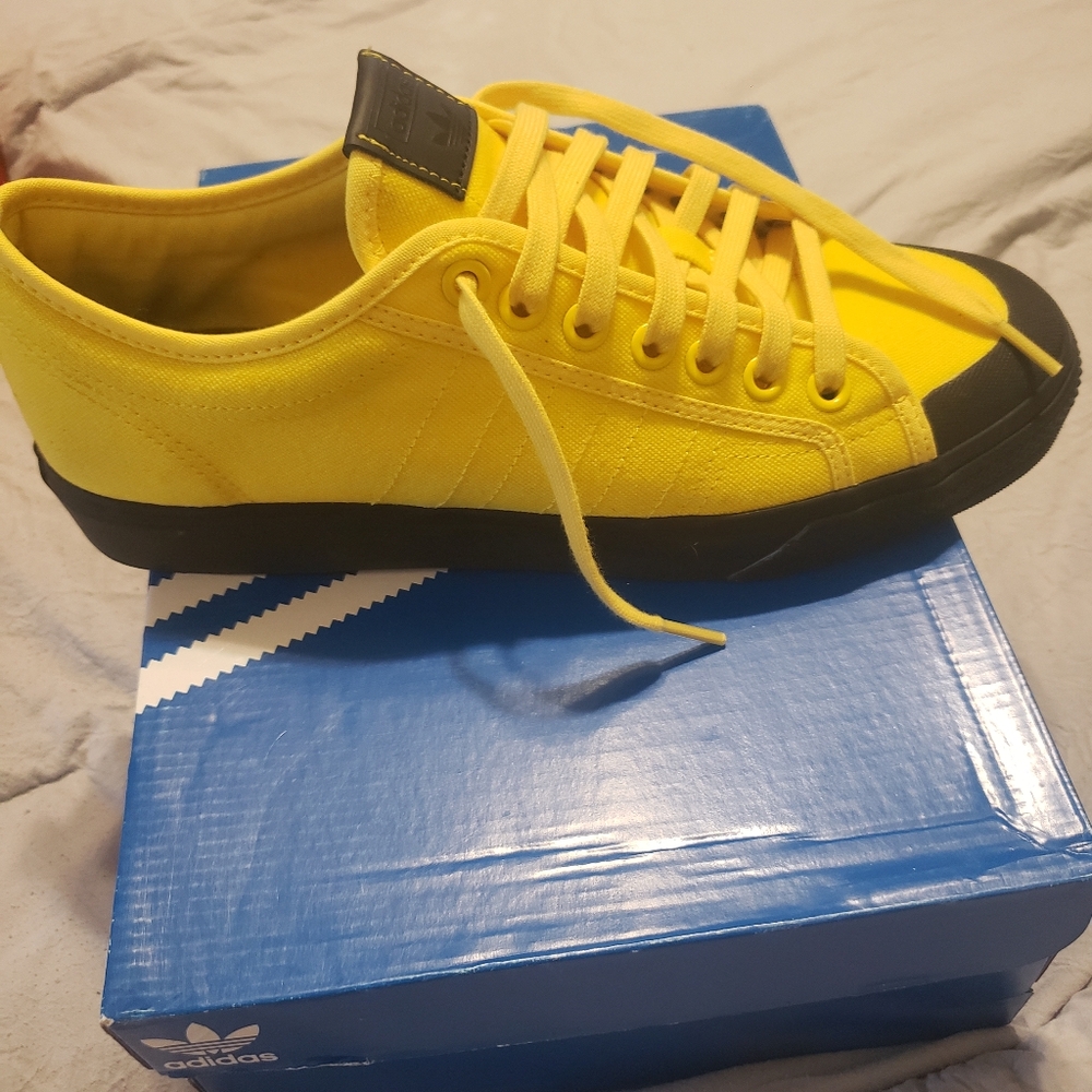 Yellow Adidas